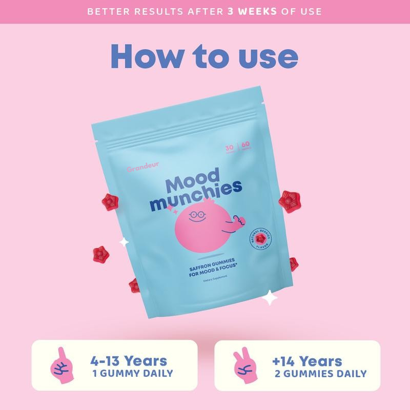 Grandeur Saffron Mood Gummies